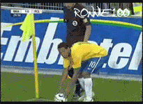 Ronnie en action